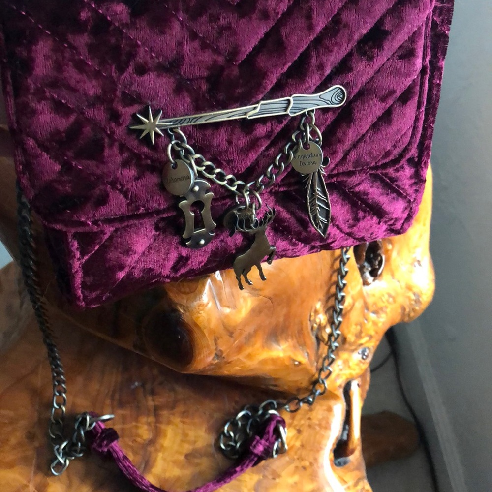 Loungefly Harry Potter velvet purse